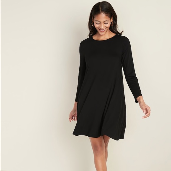 old navy dresses long sleeve